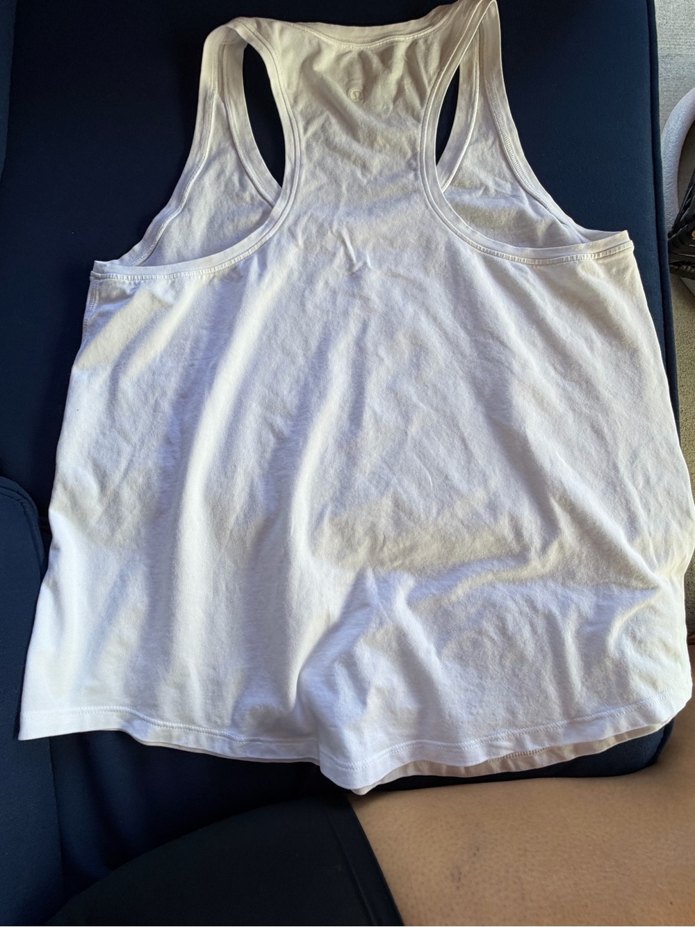 lululemon athletica White Racerback Tank - Picture 4 of 5